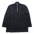 COMME des GARCONS HOMME 90年代 ヴィンテージ 田中オム 日本製 ハーフジップ スウェット トレーナー L ブラック プルオーバー AD1999 HT-070100