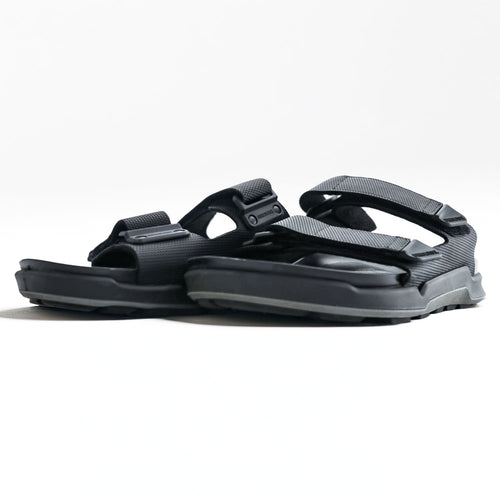 BIRKENSTOCK German-made sandals, US size 9, black, ATACAMA.