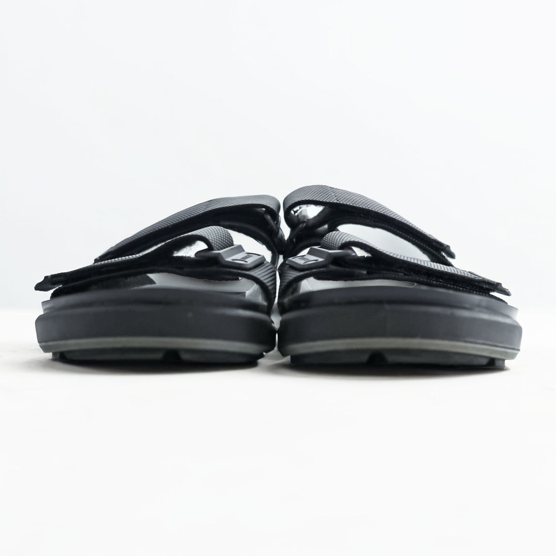 BIRKENSTOCK German-made sandals, US size 9, black, ATACAMA.