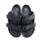 BIRKENSTOCK German-made sandals, US size 9, black, ATACAMA.