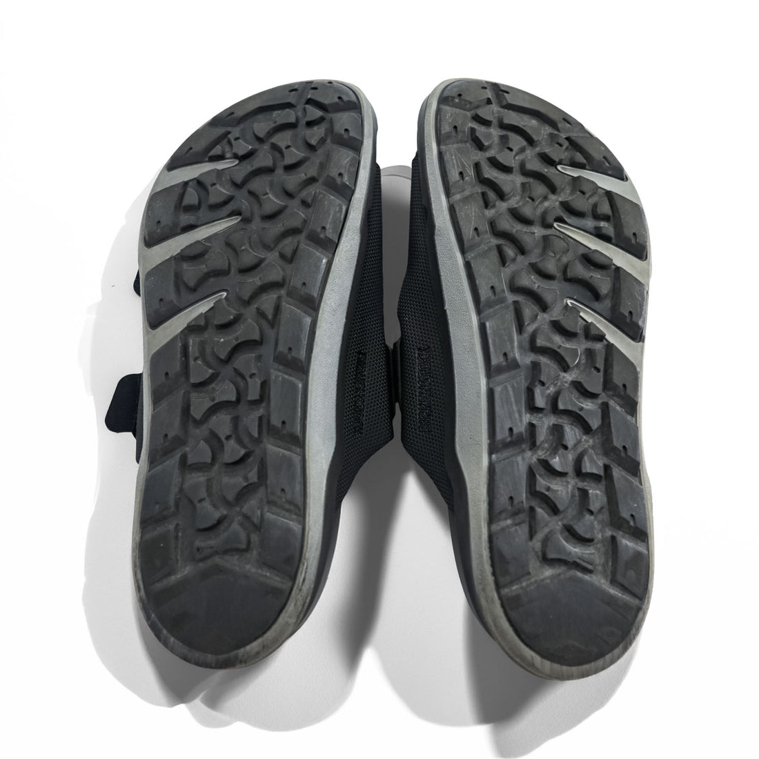 BIRKENSTOCK German-made sandals, US size 9, black, ATACAMA.