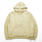 AURALEE Made in Japan Pullover Hoodie, Size M, Beige, Super Soft, Big Hoodie A8SP01GU