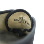 RRL Double RL Ralph Lauren Mayport Black Canvas Low Top Sneakers Rubber Toe Cap Men’s US 11