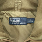 Polo Ralph Lauren フード収納式 スウィングトップ ハリントンジャケット XS ベージュ ドローコード