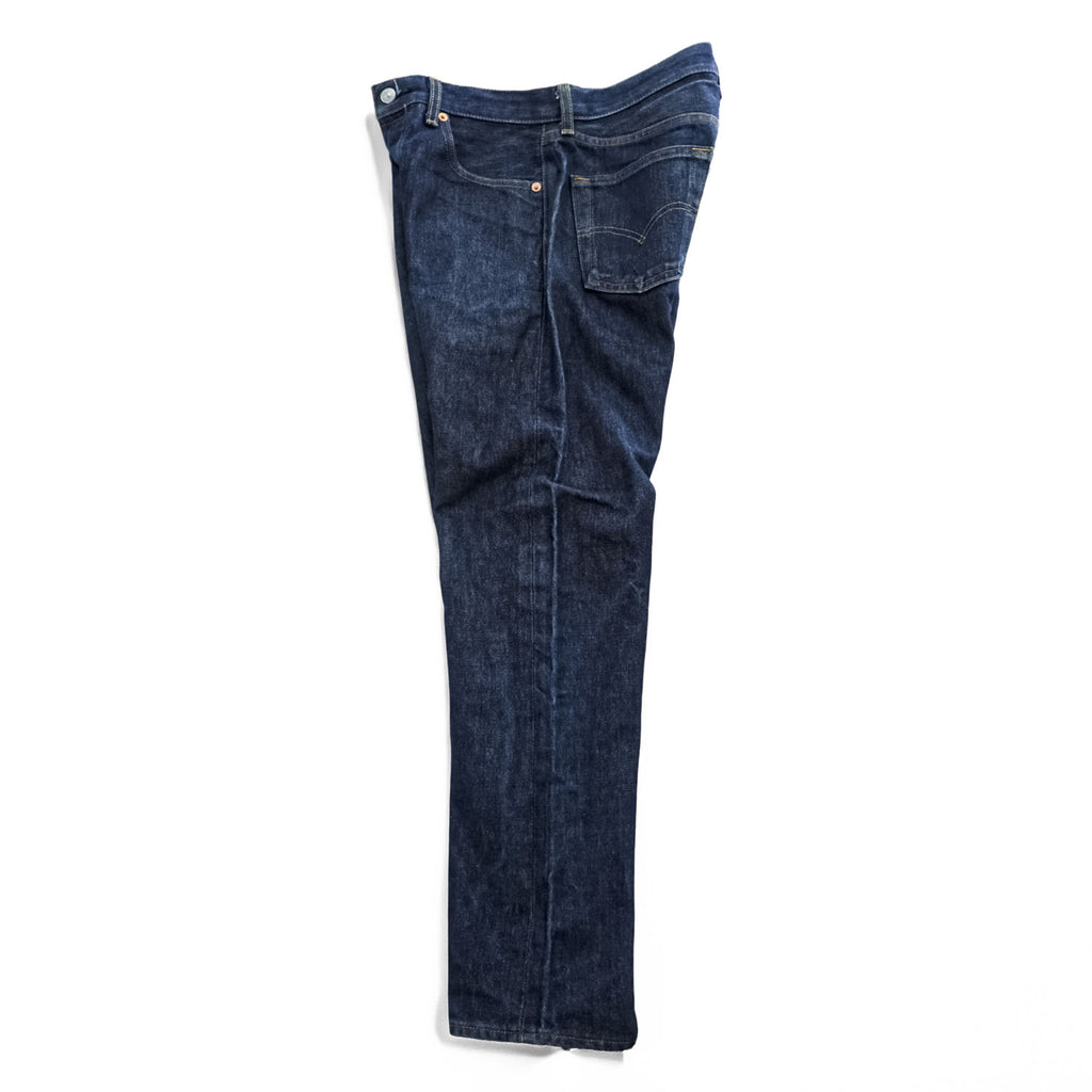 Levi's 501 デニムパンツ ジーンズ M インディゴ ブルー ボタンフライ 濃紺 リジッド 00501-0000