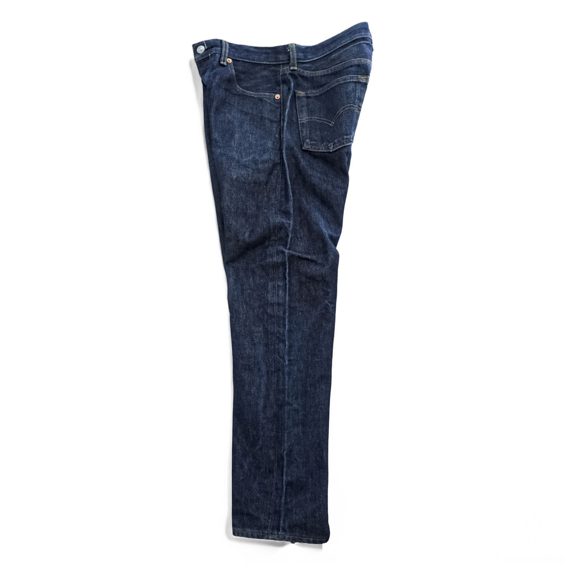 Levi's 501 デニムパンツ ジーンズ M インディゴ ブルー ボタンフライ 濃紺 リジッド 00501-0000