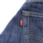 Levi's 501 デニムパンツ ジーンズ M インディゴ ブルー ボタンフライ 濃紺 リジッド 00501-0000