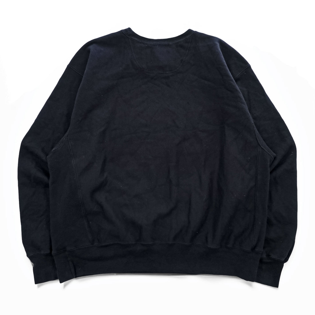 Champion 00年代 リバースウィーブ Premium Reverse Weave スウェット トレーナー L ブラック 裏起毛 カレッジ アーチロゴ 3段プリント