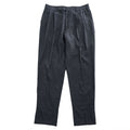 COMOLI 日本製 リネンウール2タック パンツ スラックス M グレー プリーツ 15S-03001