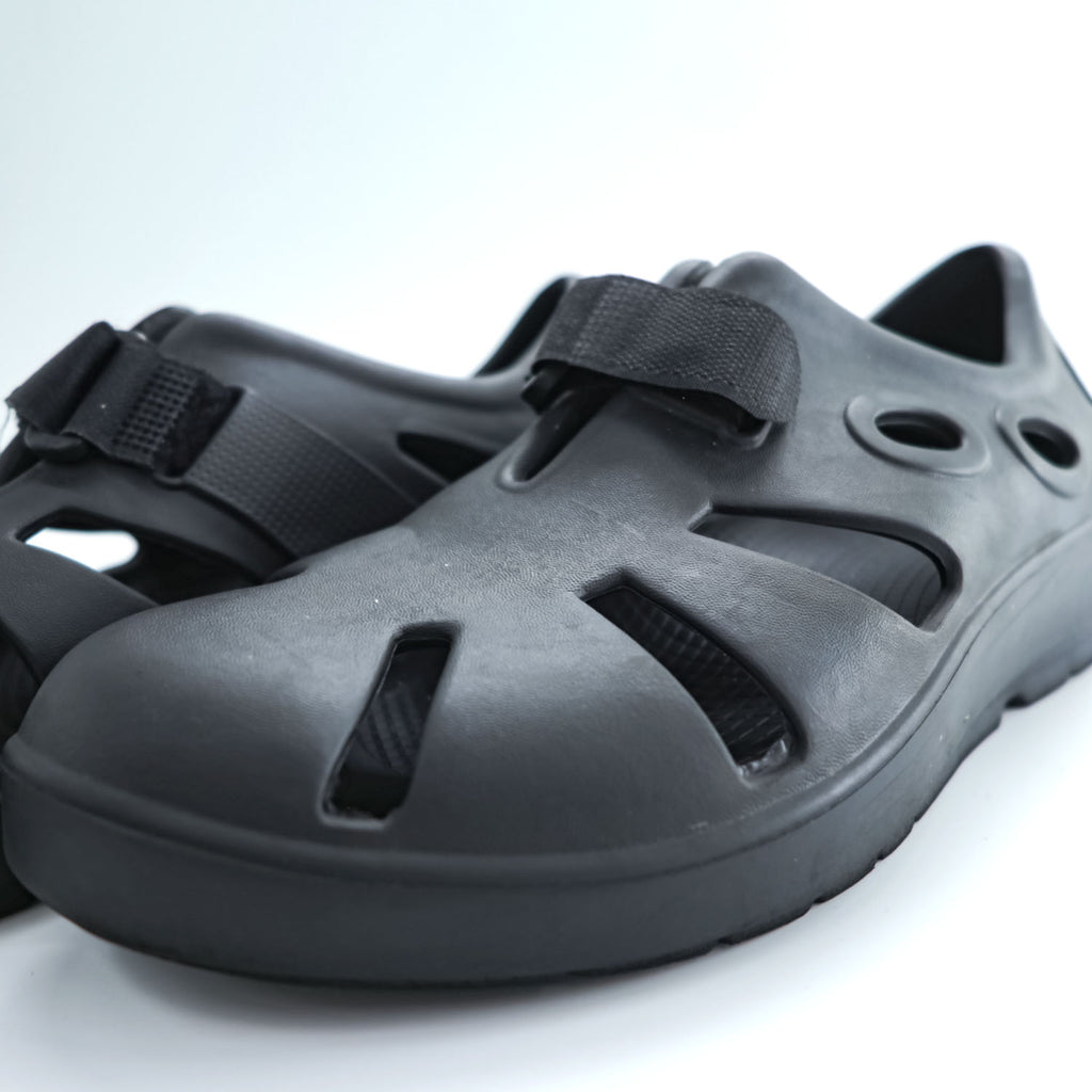 OOFOS OOcandOO Recovery Sandals US10 Black
