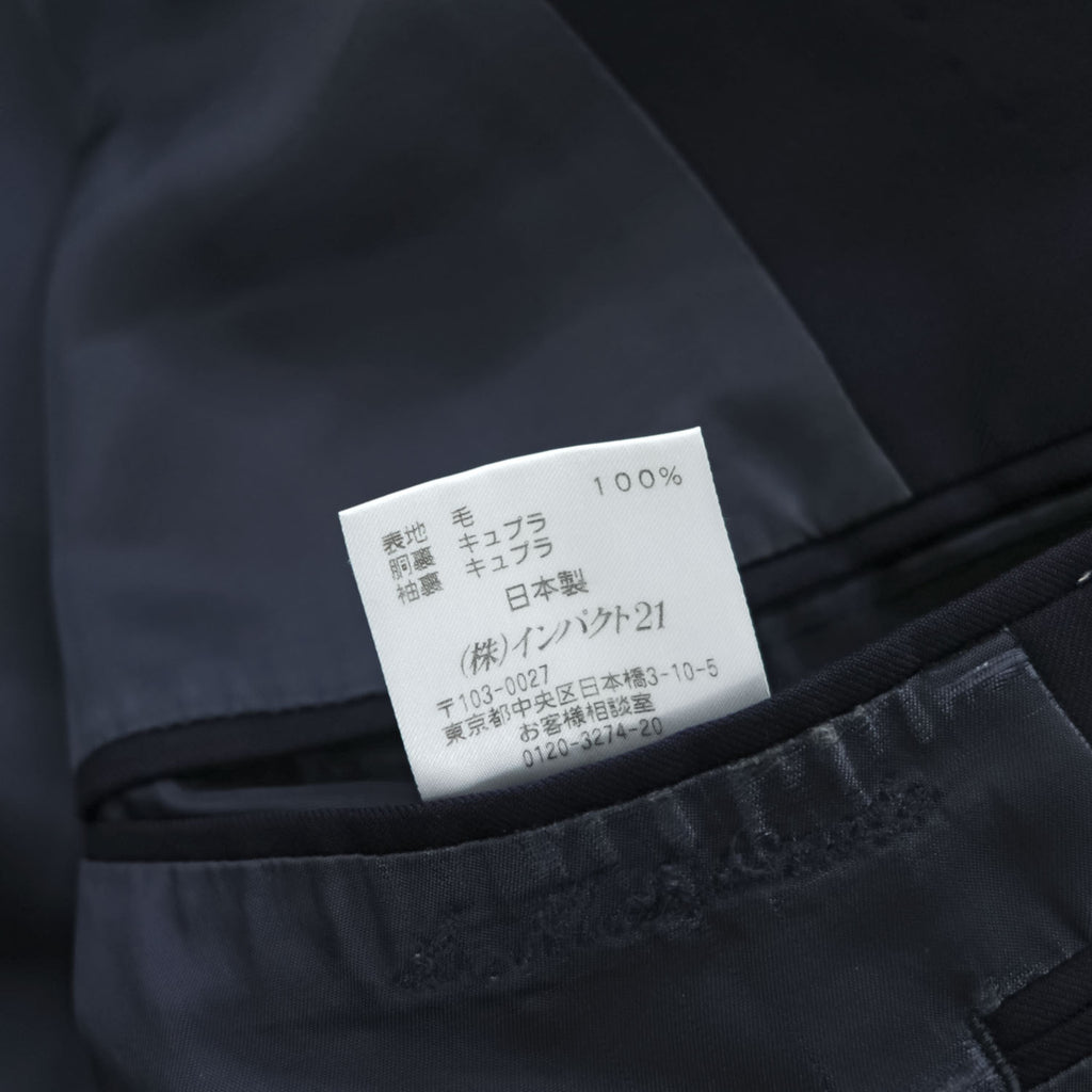 Polo Ralph Lauren 90年代 日本製 ヴィンテージ セットアップ スーツ L ネイビー インパクト21