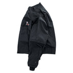 ZERO RESTRICTION 90年代 GORE-TEX ゴアテックス 3WAY コンバーチブル ジップジャケット L ブラック 防水 ベスト 半袖