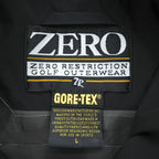 ZERO RESTRICTION 90年代 GORE-TEX ゴアテックス 3WAY コンバーチブル ジップジャケット L ブラック 防水 ベスト 半袖