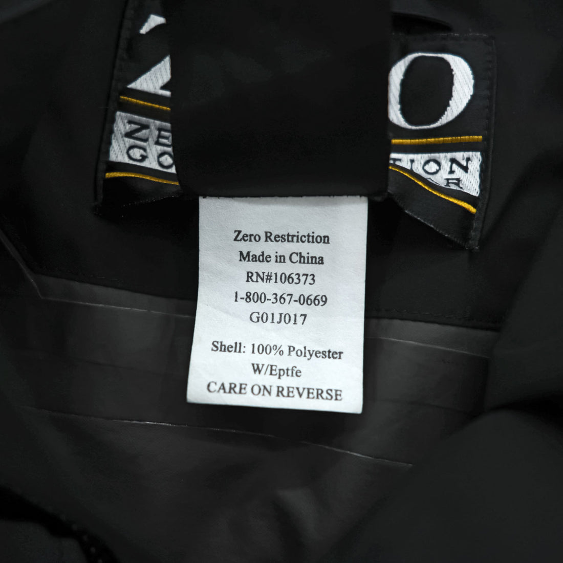ZERO RESTRICTION 90年代 GORE-TEX ゴアテックス 3WAY コンバーチブル ジップジャケット L ブラック 防水 ベスト 半袖