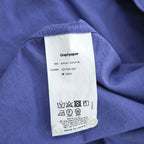 Graphpaper 長袖 オックスフォードシャツ Oxford Oversized B.D.SHIRT ブルー ボタンダウン 24SS GN241-50021B 日本製