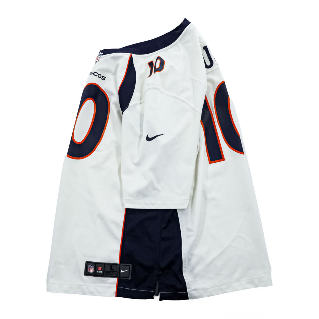 Nike NFL On Field White Football Jersey L Made in Guatemala