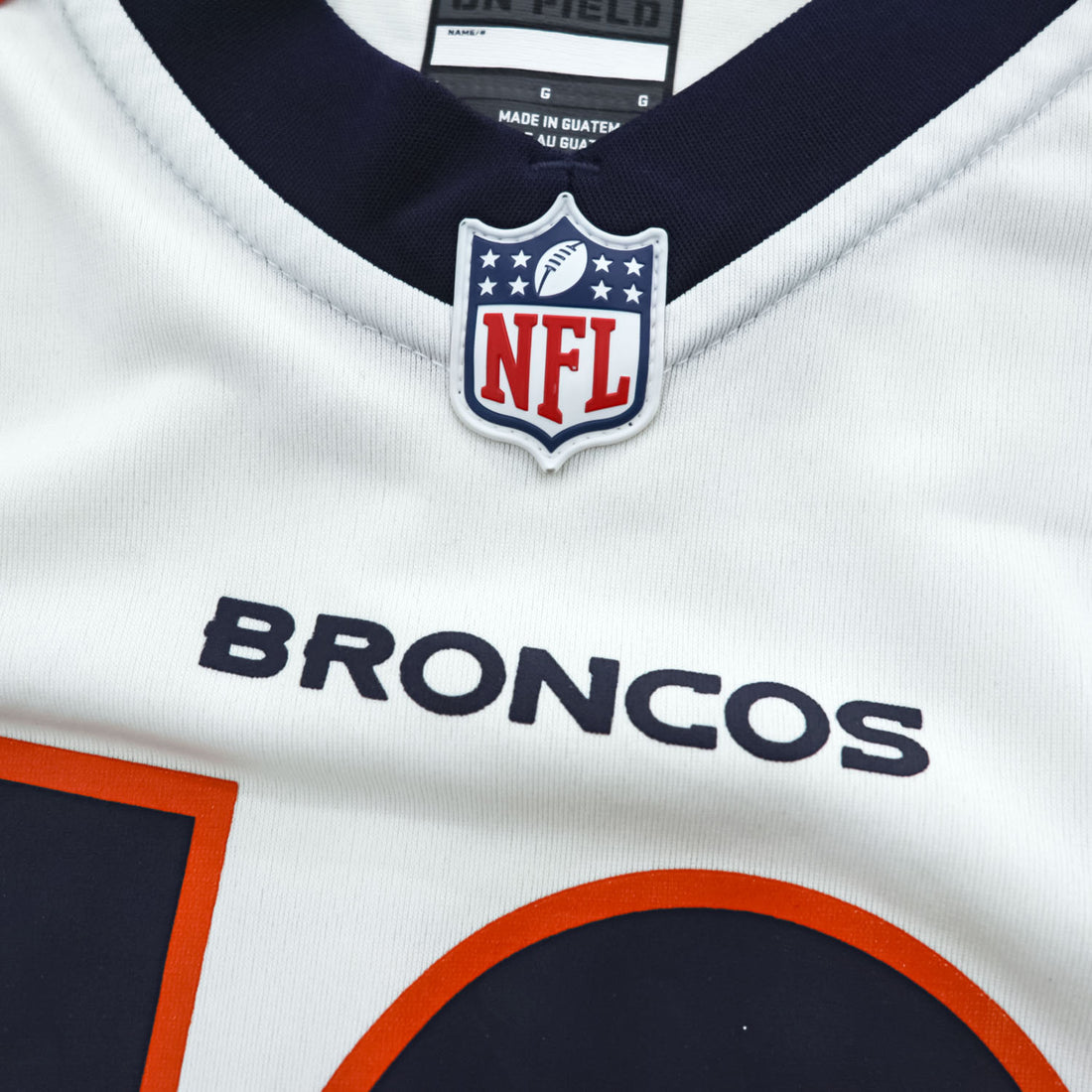 Nike NFL On Field White Football Jersey L Made in Guatemala