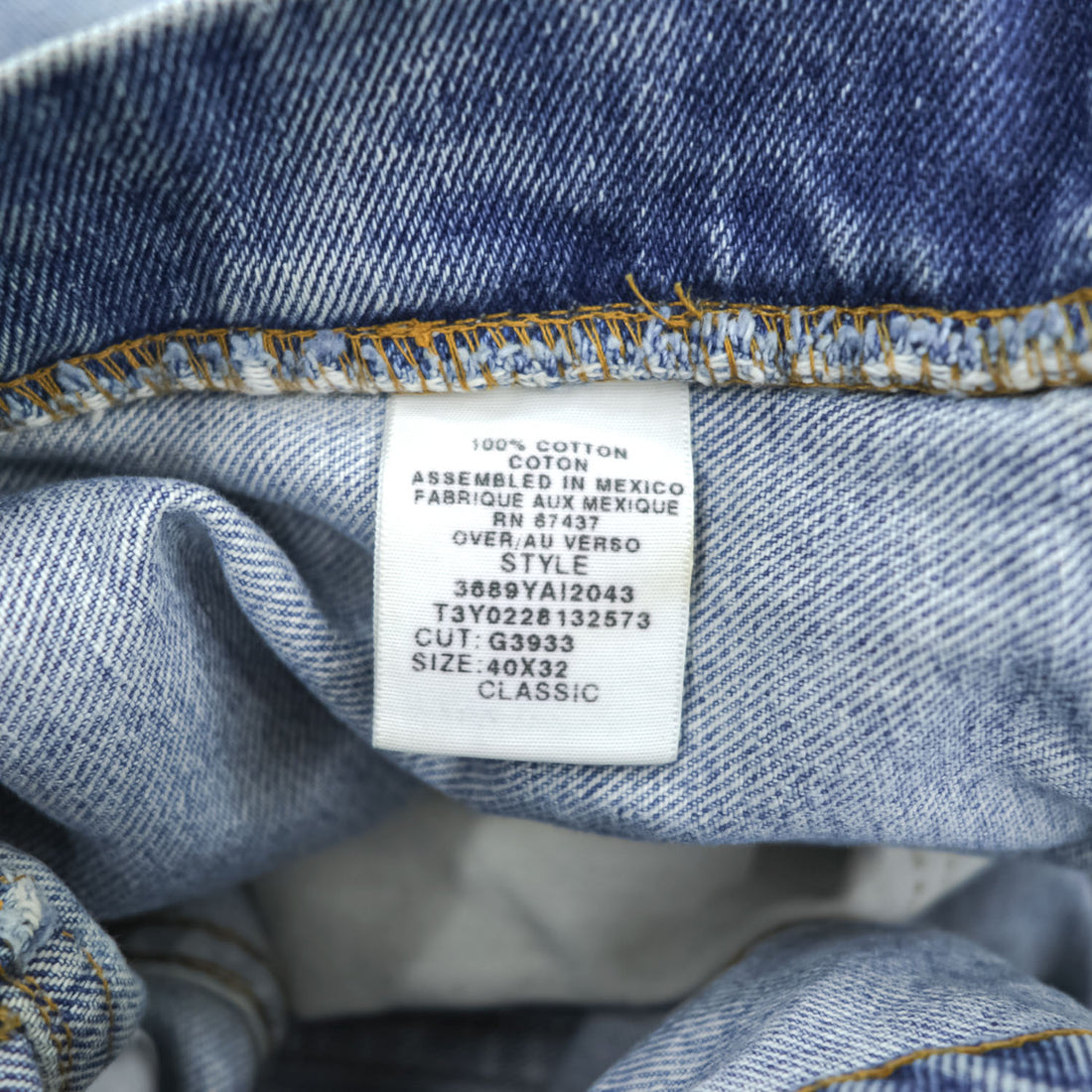 Polo Jeans Company Ralph Lauren RL Classic Light Wash Denim Jeans W40 L32 Mexico