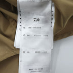 DAIWA PIER39 Mulch Pocket Easy Shirt Beige Khaki Oversized Polyester Size L BE-85020