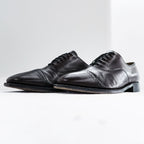 JOHNSTON&MURPHY ストレートチップ レザー ドレスシューズ 革靴 27.5cm オックスフォード キャップトゥ 08565