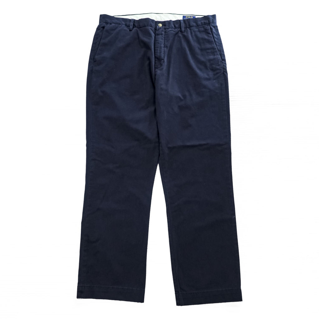 Polo Ralph Lauren チノパンツ L ネイビー THE POLO CHINO STRETCH CLASSIC FIT ストレッチ クラシックフィット
