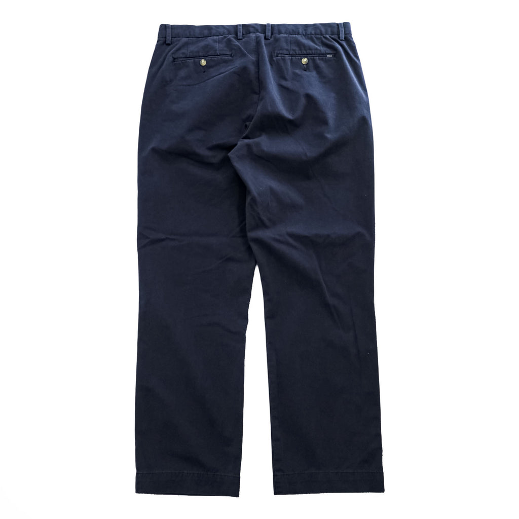 Polo Ralph Lauren チノパンツ L ネイビー THE POLO CHINO STRETCH CLASSIC FIT ストレッチ クラシックフィット