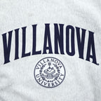 Champion リバースウィーブ REVERSE WEAVE スウェット トレーナー XL グレー 裏起毛 VILLANOVA カレッジ アーチロゴ ワッペン