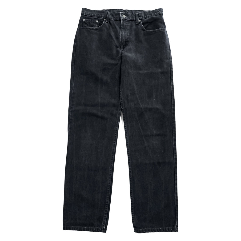 Levi’s 504 Black Denim Jeans W34 L32 1999 Made in Australia Straight Fit Cotton