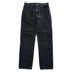 Levi’s 504 Black Denim Jeans W34 L32 1999 Made in Australia Straight Fit Cotton