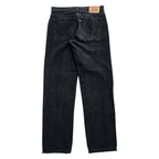 Levi’s 504 Black Denim Jeans W34 L32 1999 Made in Australia Straight Fit Cotton