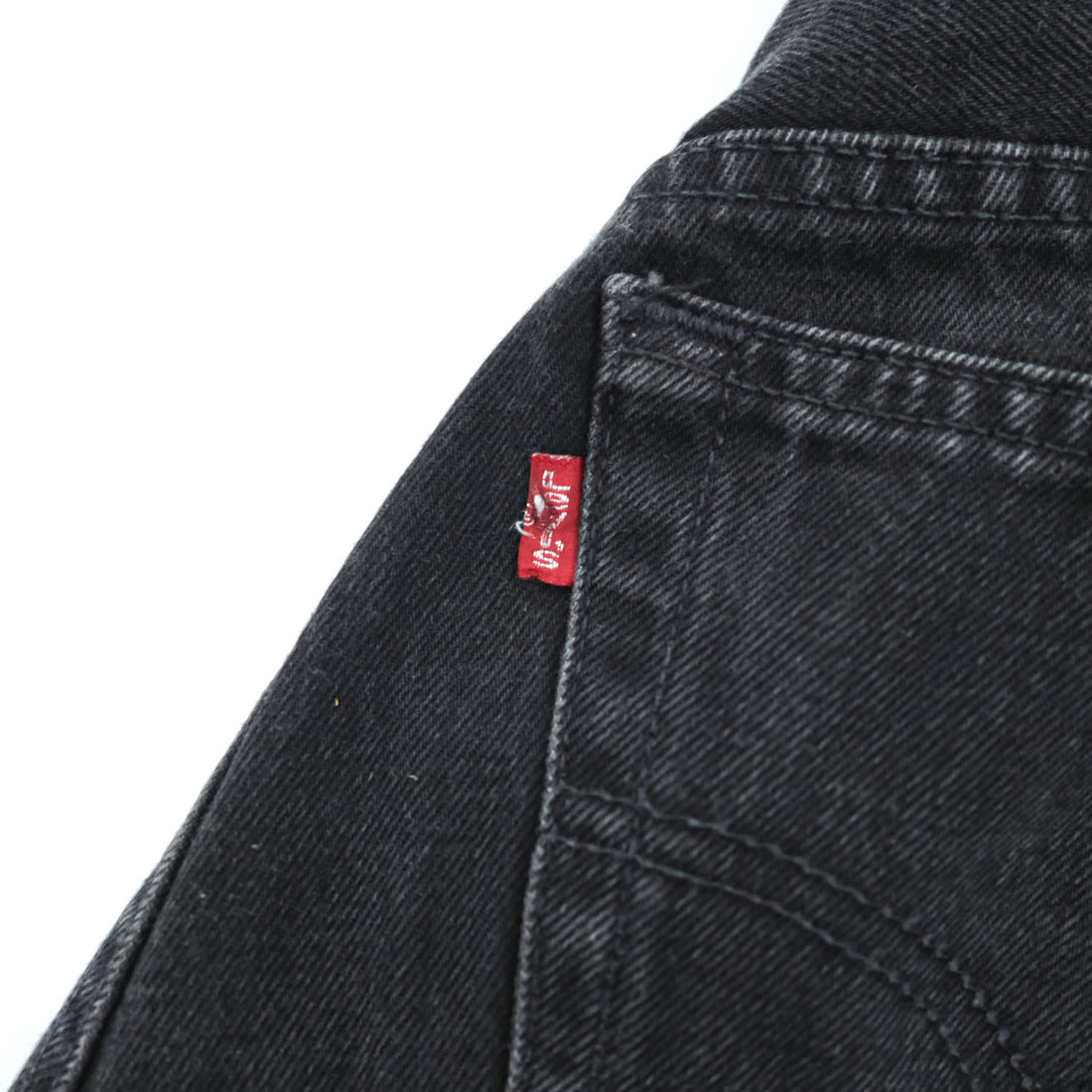 Levi’s 504 Black Denim Jeans W34 L32 1999 Made in Australia Straight Fit Cotton