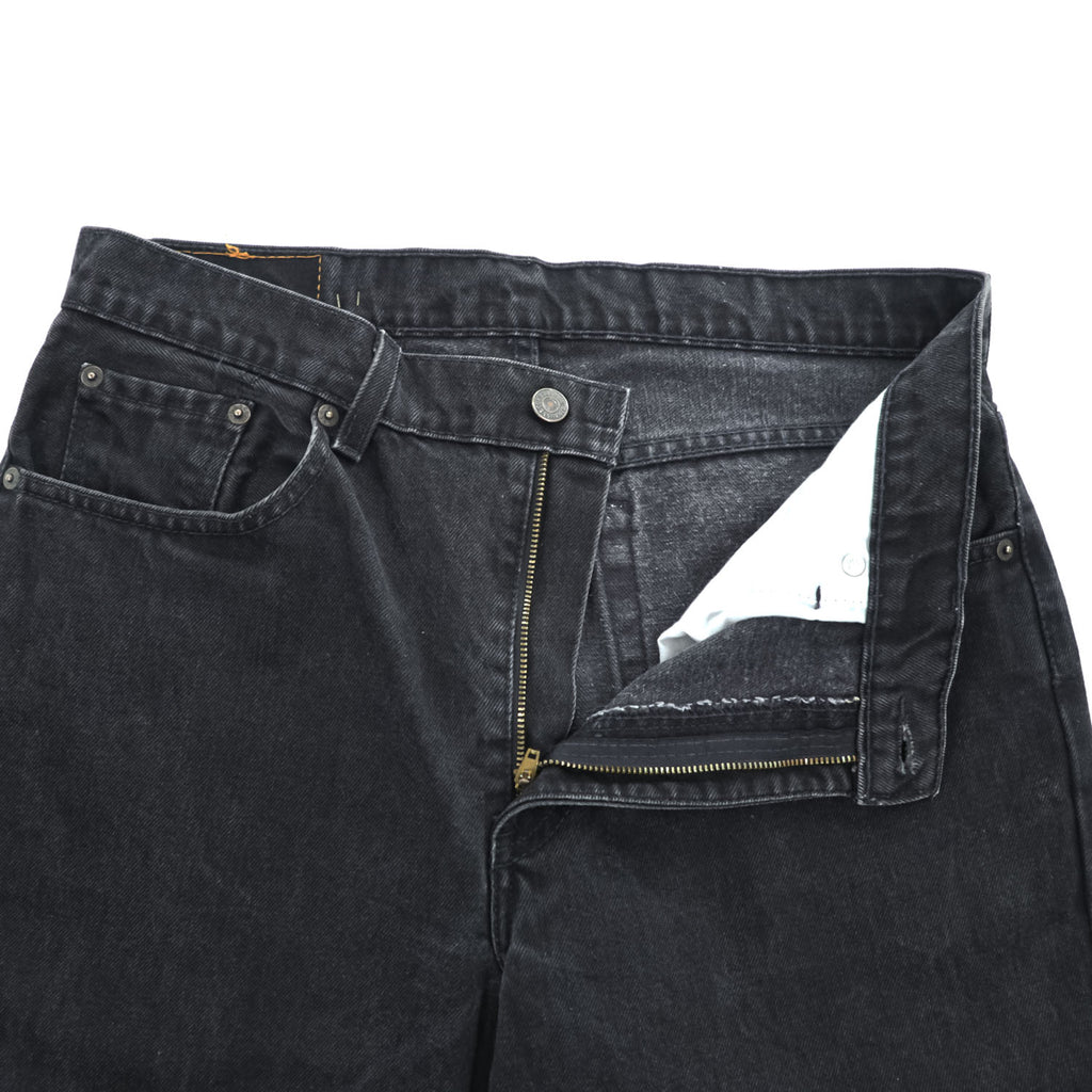Levi’s 504 Black Denim Jeans W34 L32 1999 Made in Australia Straight Fit Cotton