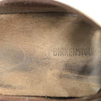 BIRKENSTOCK ドイツ製 ルカ LUCCA レザー スライドサンダル 27cm ブラウン レースアップ