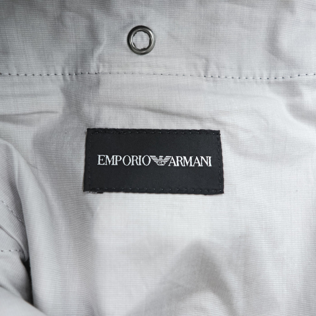 EMPORIO ARMANI リネン イージーパンツ スリム スラックス XL グレー 麻100% ブルガリア製 未使用品 51P89S / 51S19