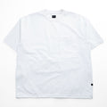 DAIWA PIER39 ドローコード付き テック ポケット Tシャツ M ホワイト TECH TEE POCKET CREW BE-32024