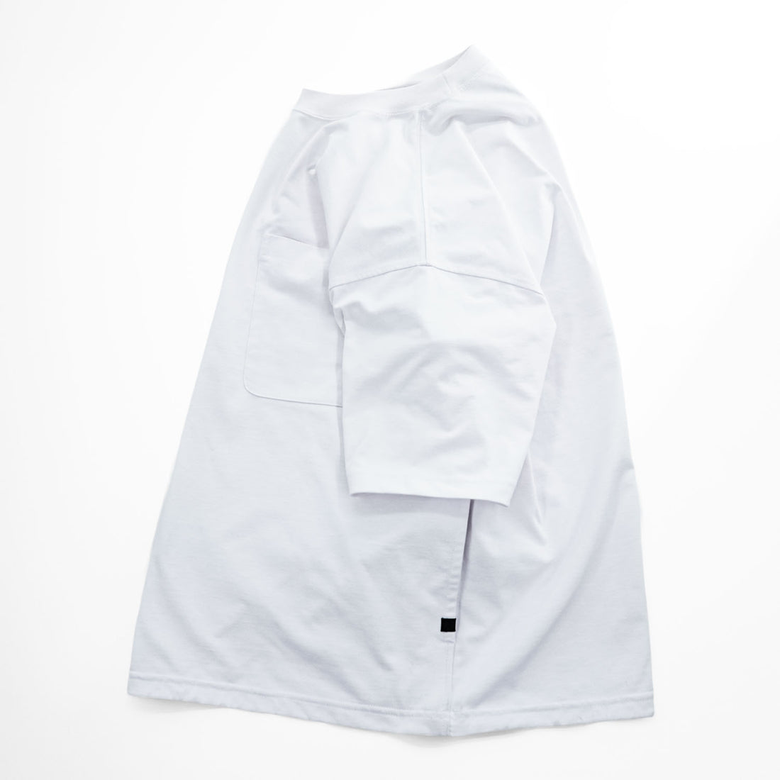 DAIWA PIER39 ドローコード付き テック ポケット Tシャツ M ホワイト TECH TEE POCKET CREW BE-32024