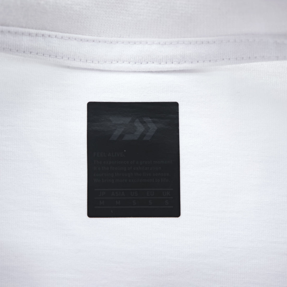 DAIWA PIER39 ドローコード付き テック ポケット Tシャツ M ホワイト TECH TEE POCKET CREW BE-32024