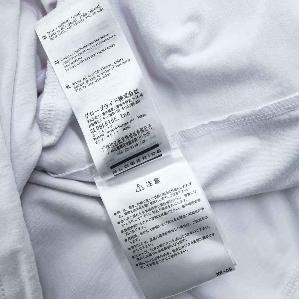 DAIWA PIER39 ドローコード付き テック ポケット Tシャツ M ホワイト TECH TEE POCKET CREW BE-32024