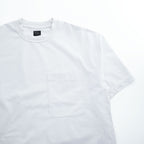 DAIWA PIER39 ドローコード付き テック ポケット Tシャツ M ホワイト TECH TEE POCKET CREW BE-32024