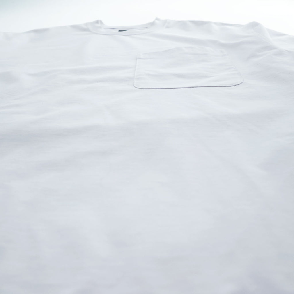 DAIWA PIER39 ドローコード付き テック ポケット Tシャツ M ホワイト TECH TEE POCKET CREW BE-32024