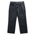 Lee ブラックデニムパンツ ジーンズ XL ブラック フェード RELAXED FIT ジッパーフライ 2055508