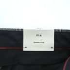 Brooks Brothers イタリア製 グレンチェック スラックス パンツ L グレー 千鳥格子 2タック プリーツ 未使用品 グレンチェック SUPER 110'S