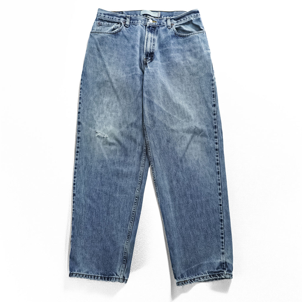 Levi's 00年代 ヴィンテージ 560 デニムパンツ ジーンズ L インディゴ COMFORT FIT USAモデル ジッパーフライ 005604886