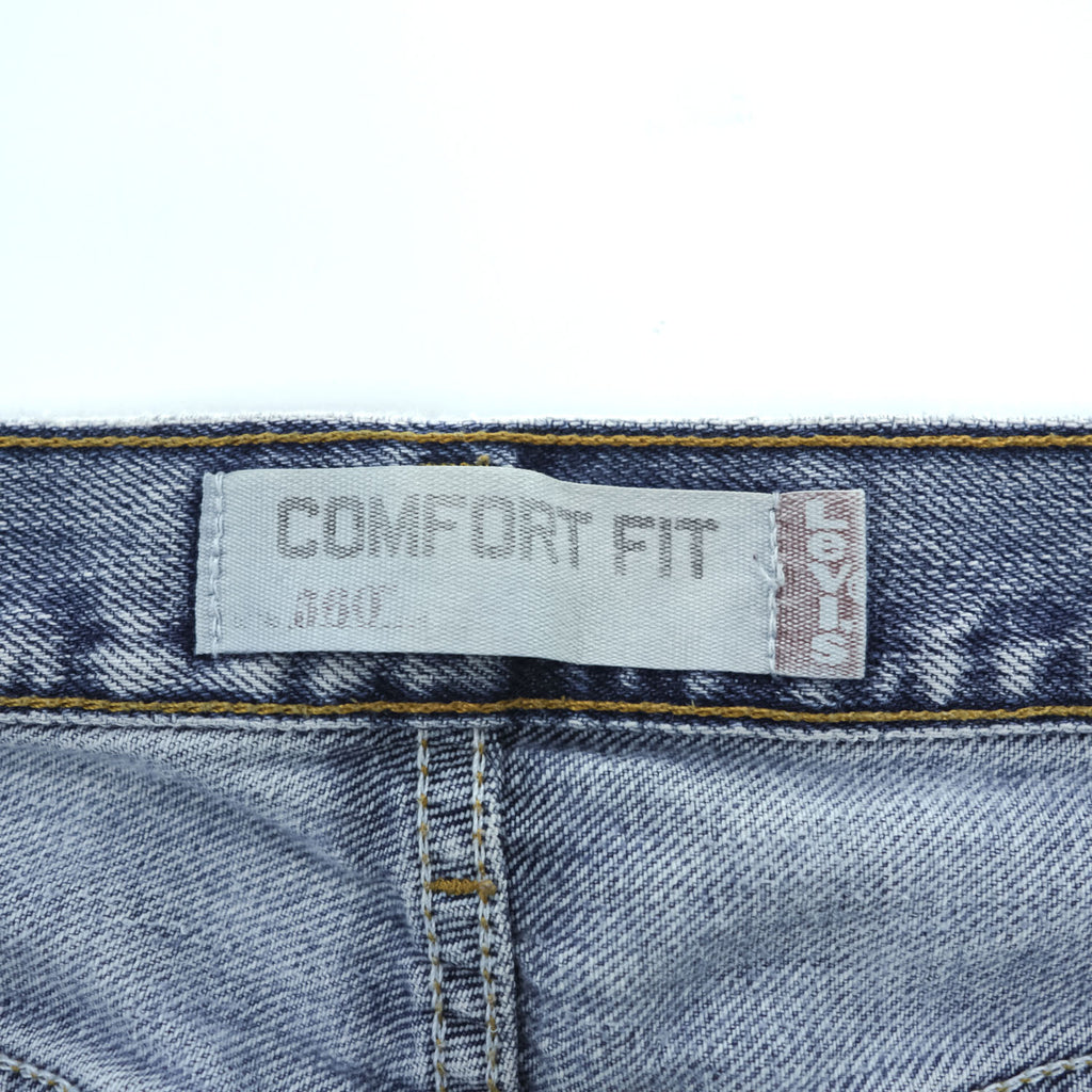 Levi's 00年代 ヴィンテージ 560 デニムパンツ ジーンズ L インディゴ COMFORT FIT USAモデル ジッパーフライ 005604886