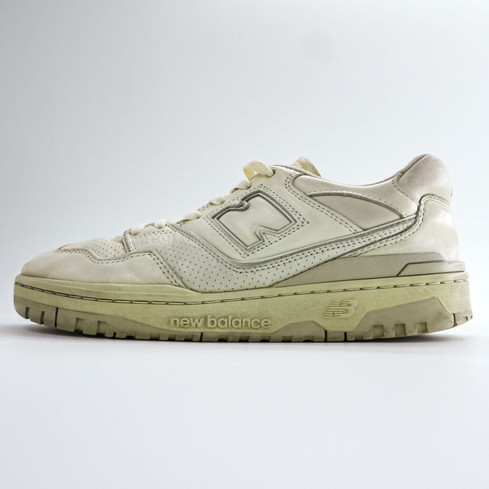 AURALEE x New Balance 550 BB550AR Pistachio Ecru Leather Sneakers Mens US 8.5 JP 26.5cm