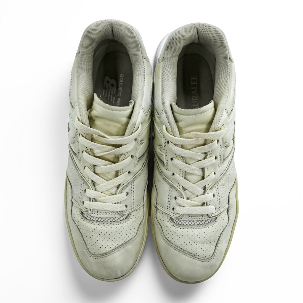 AURALEE × New Balance 550 スニーカー 26.5cm ピスタチオ エクリュ レザー BB550AR