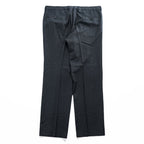 HUGO BOSS スラックス ストレッチ ドレスパンツ XL グレー センタープレス