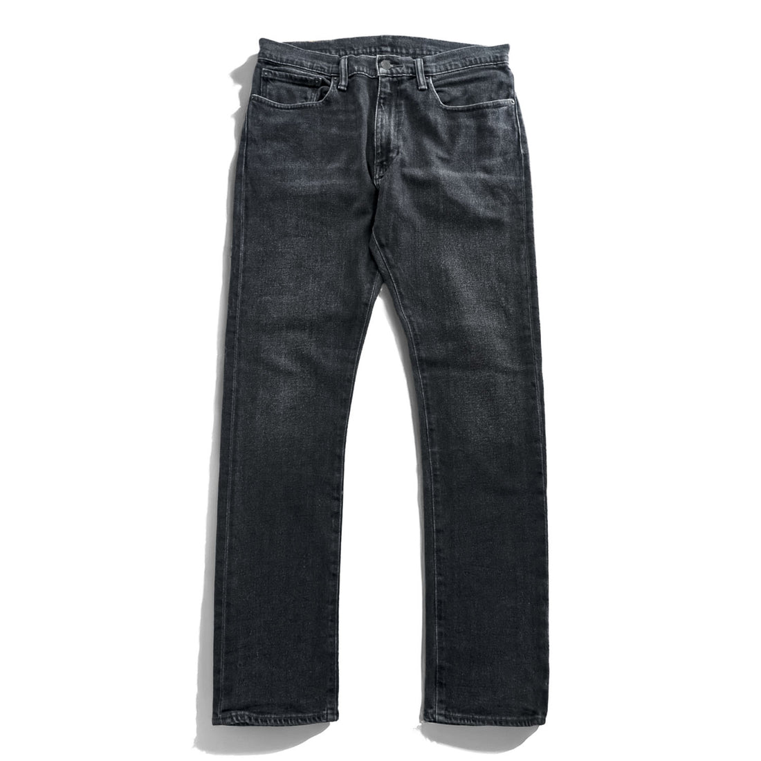 Levi's 505C ブラックデニム ジーンズ L ブラックフェード レザーパッチ ジッパーフライ 28427-0001
