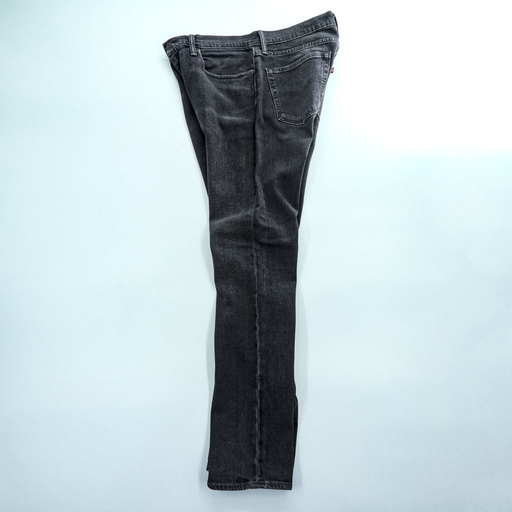 Levi's 505C ブラックデニム ジーンズ L ブラックフェード レザーパッチ ジッパーフライ 28427-0001