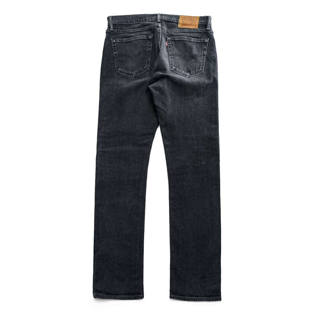 Levi's 505C ブラックデニム ジーンズ L ブラックフェード レザーパッチ ジッパーフライ 28427-0001
